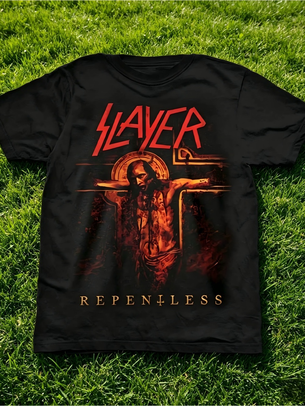 Slayer Repentless Metal Band Graphic Dark Aesthetic Women Men T-shirt unisex